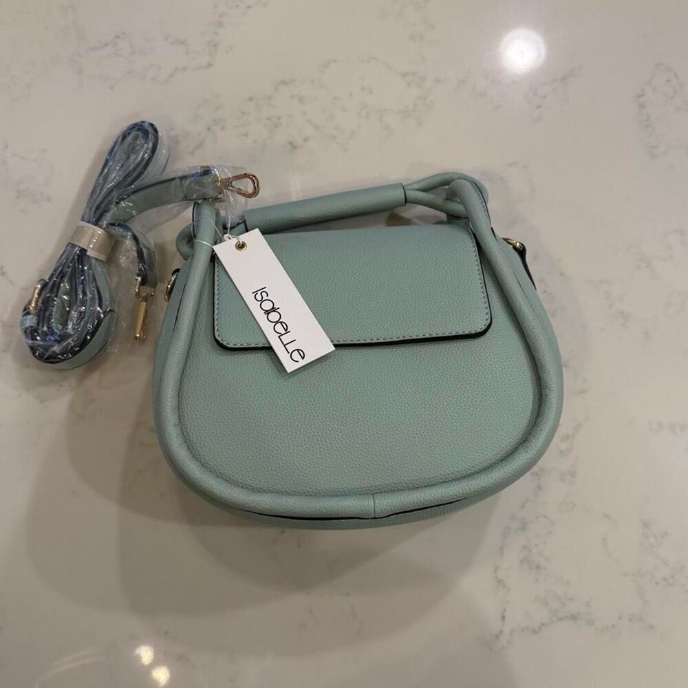 Isabelles Women's Mint Green Crossbody Bag